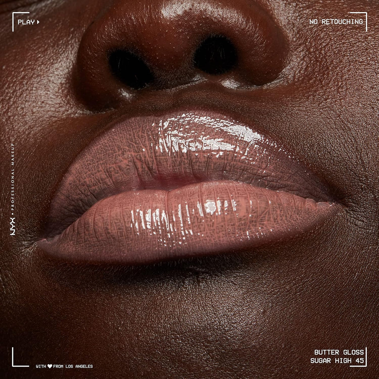 Brillos Labiales NYX antiadherente Butter azúcar morena