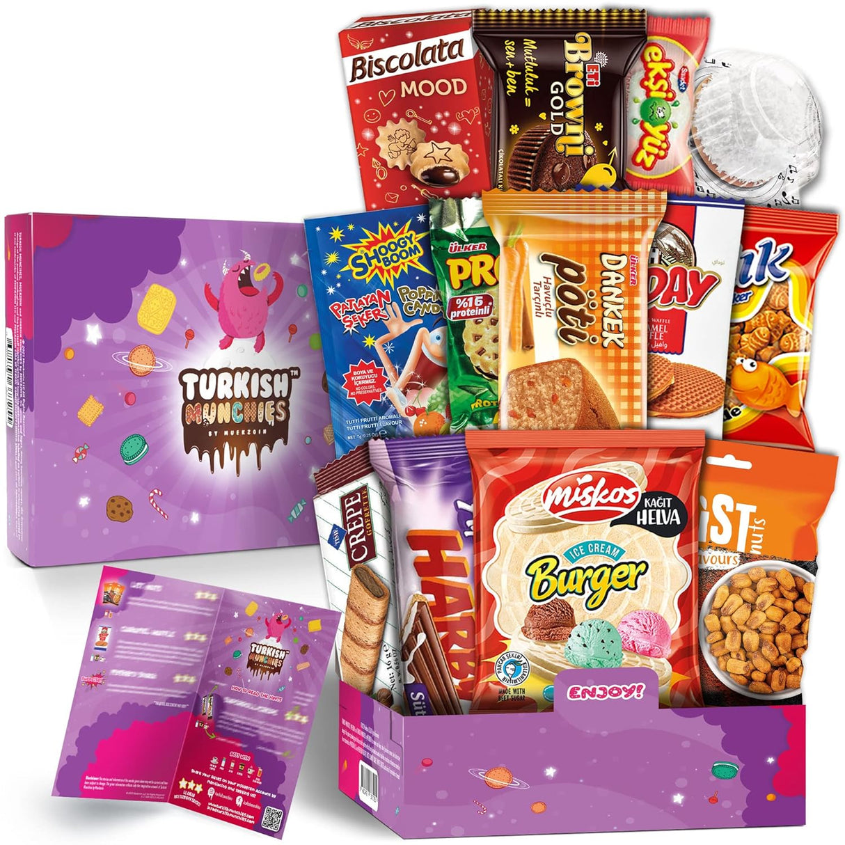 Caja de Snacks Internacional Midi | Snack Box Premium Exótico