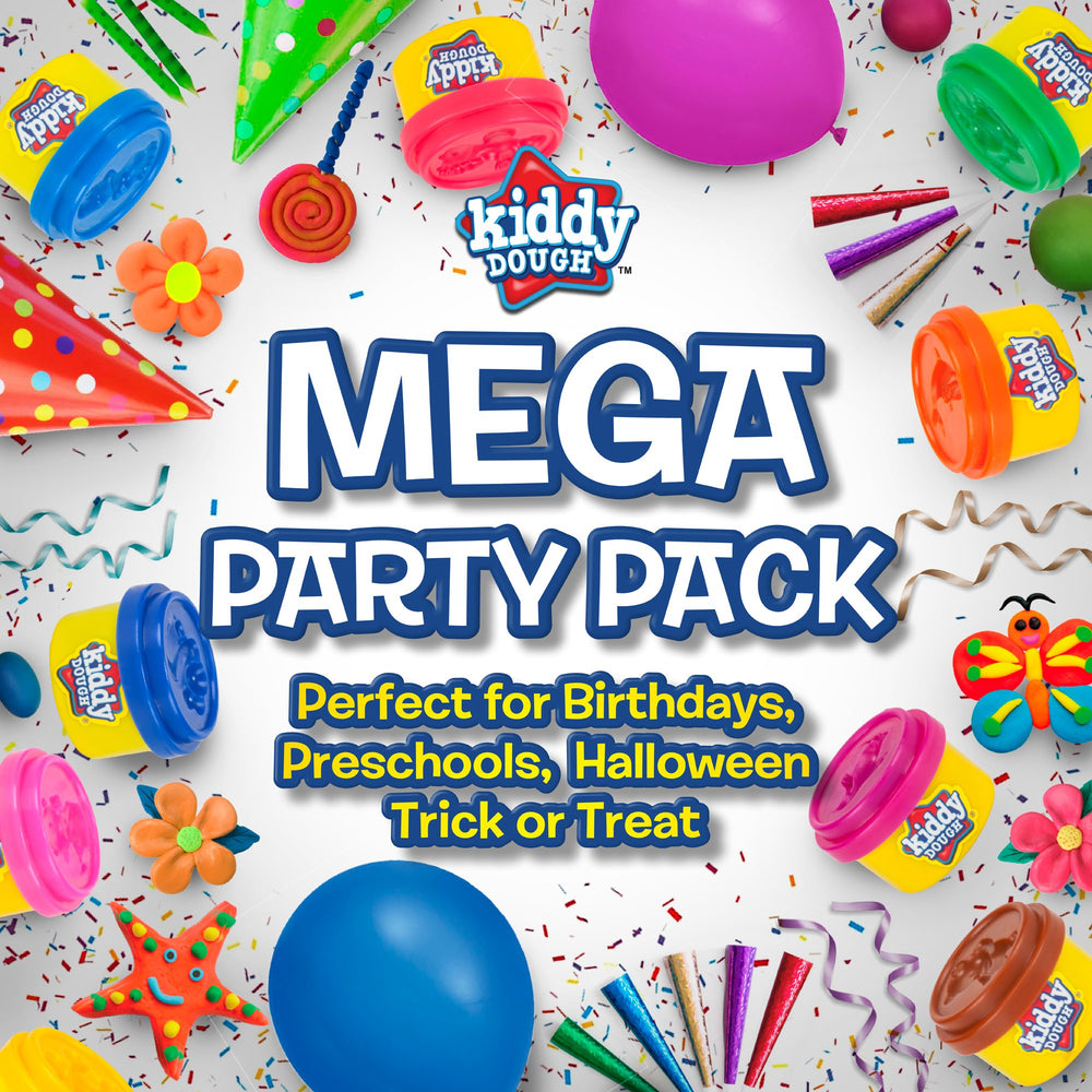 KIDDY DOUGH 80 Pack de masa para fiestas de cumpleaños