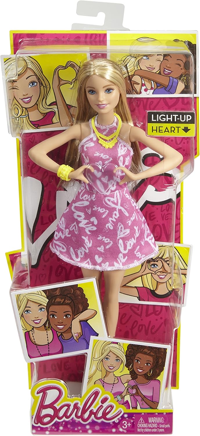 Barbie Muñeca Corazón Luminoso con Luces Modelo 12345
