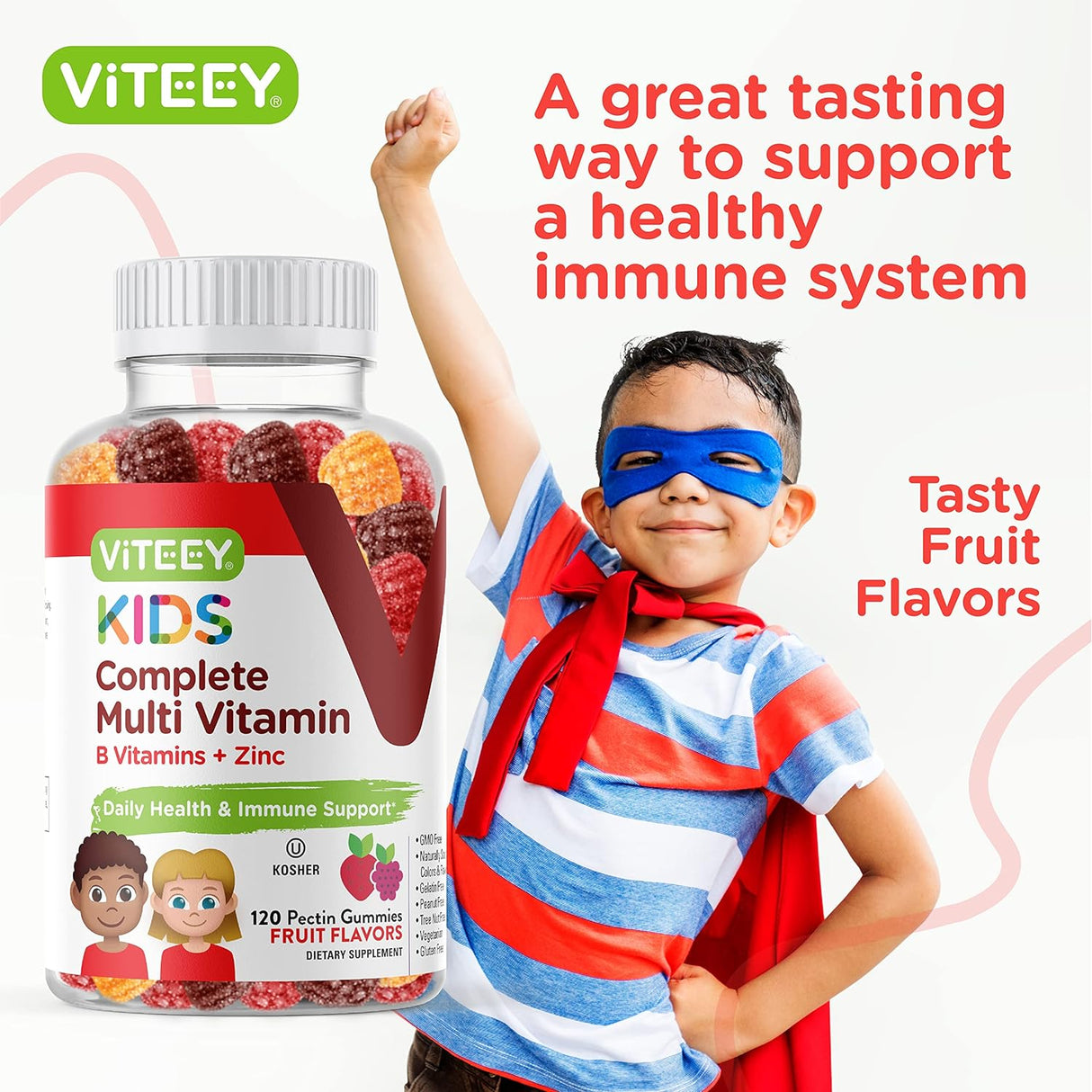 Gomitas Multivitamínicas para Niños con 12 Minerales Esenciales