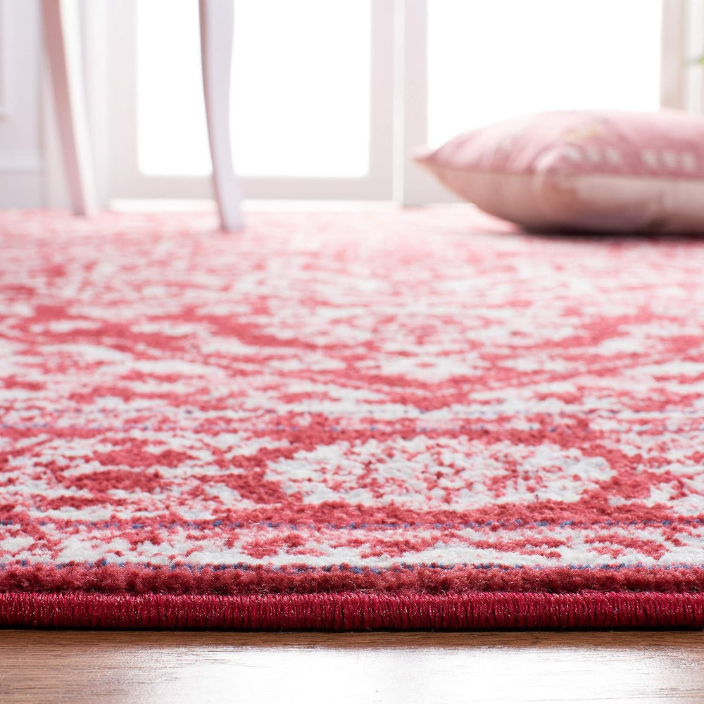 Alfombra Medallón Distressed para Sala, Dormitorio y Oficina BNT832Q