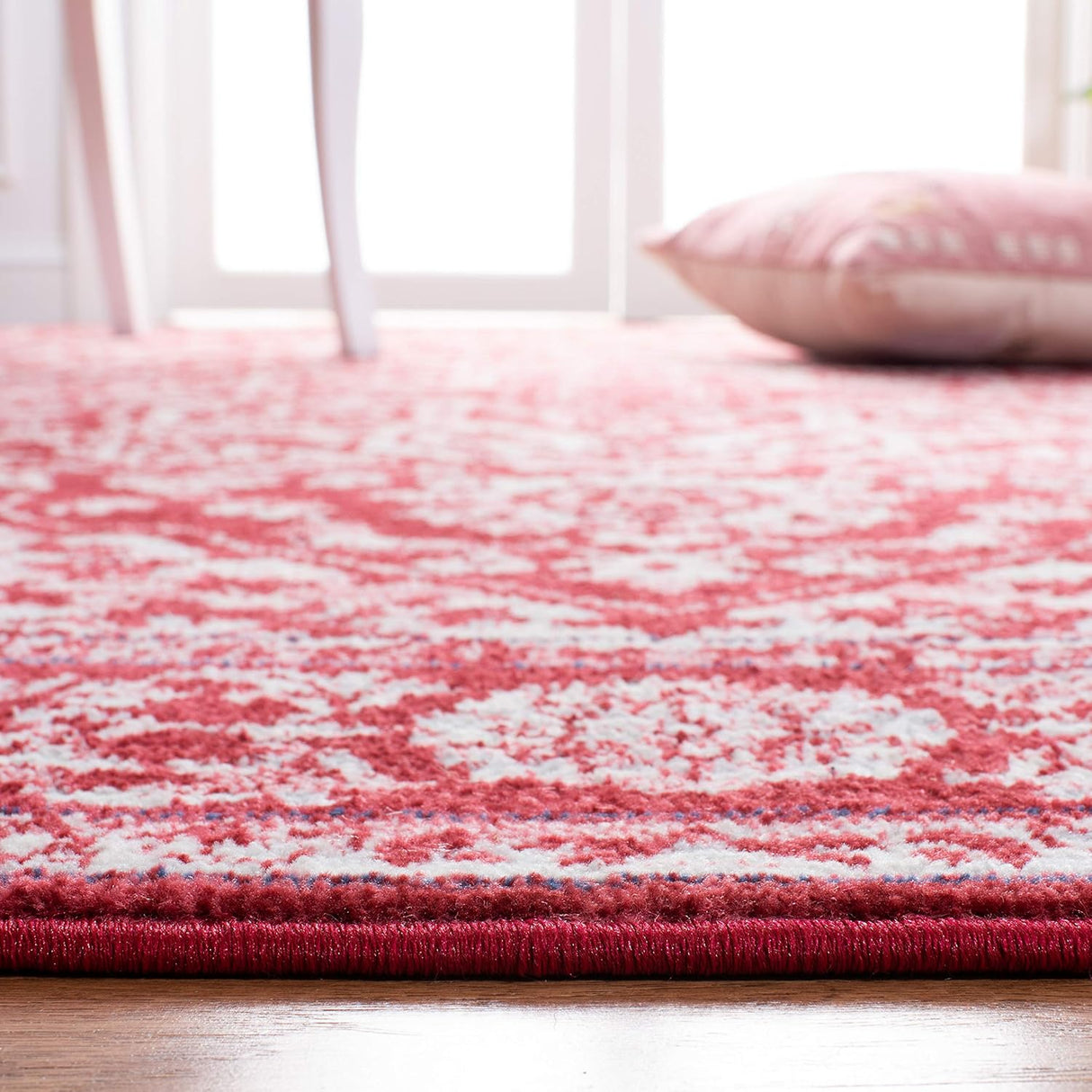 Alfombra Medallón Distressed para Sala, Dormitorio y Oficina BNT832Q