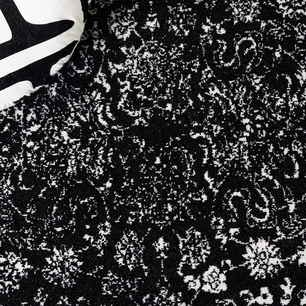 Alfombra de área cuadrada, diseño oriental, fácil cuidado, ADR109Z-8SQ