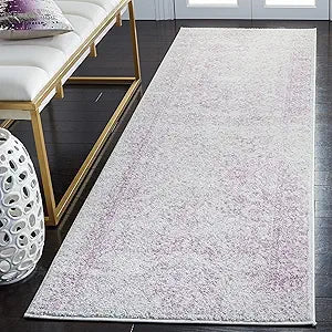 Alfombra Runner Oriental Desgastada, Fácil Cuidado, ADR109U
