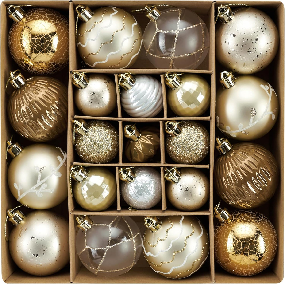 Adornos Navideños DecorbyHannah, 21ct, Shatterproof, Set