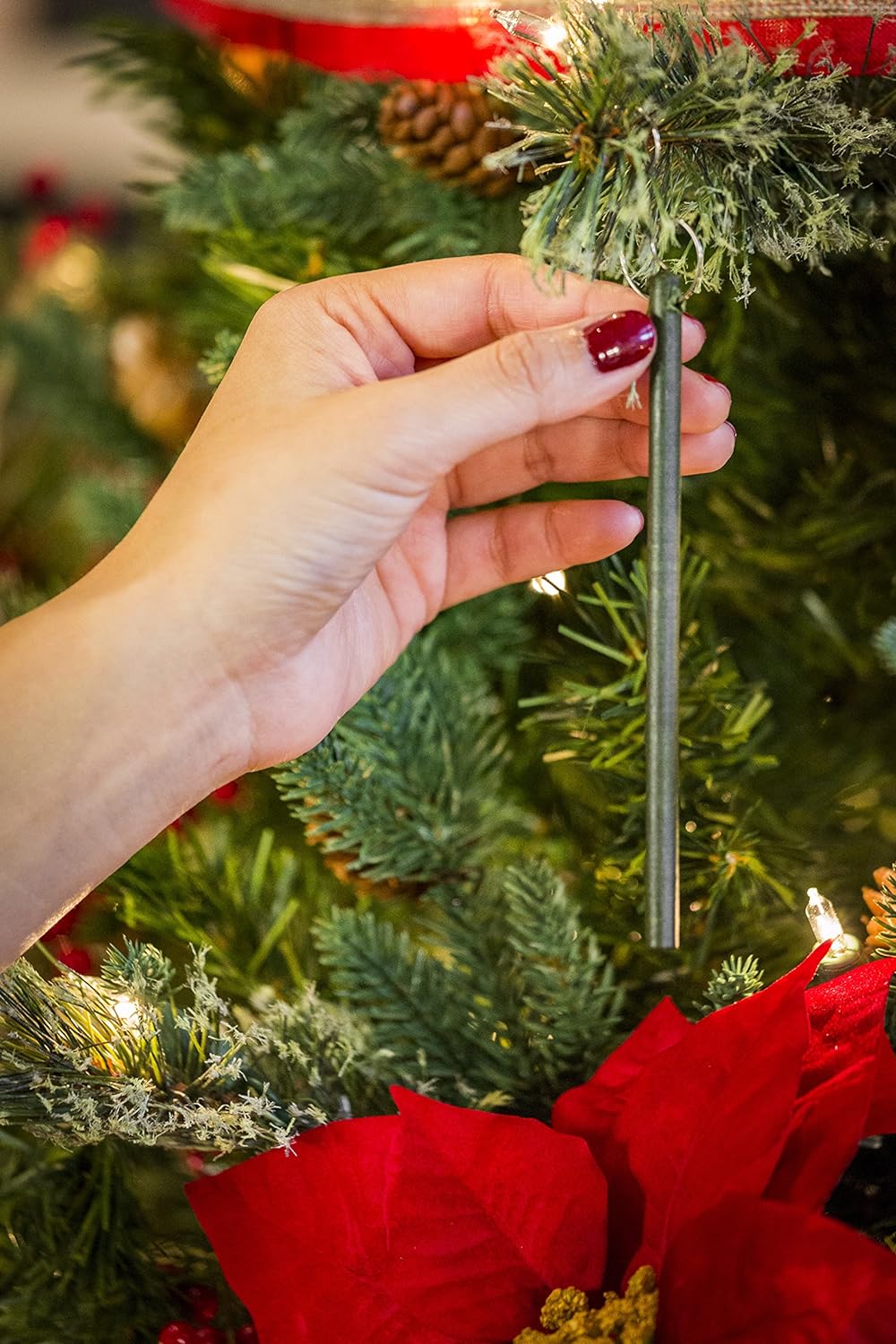 Adornos de Navidad Scentsicles Ornamentos Aromáticos de Pino - 3 Botellas