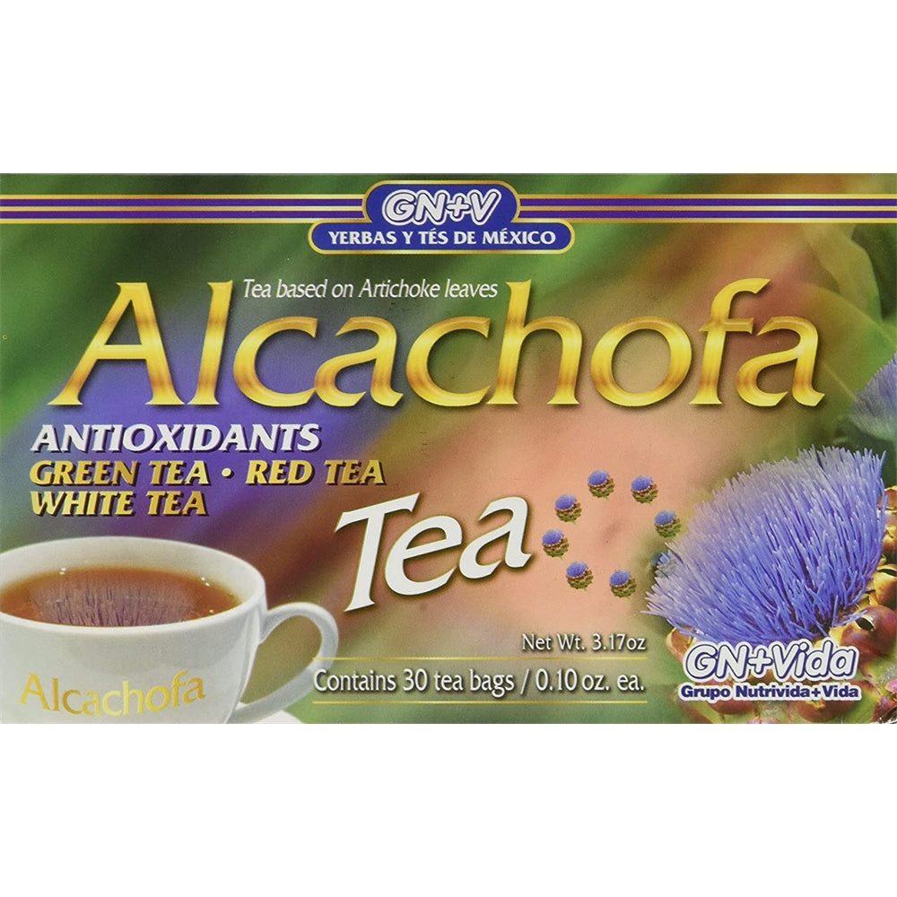 Suplementos té de alcachofivida con 30 bolsitas de té