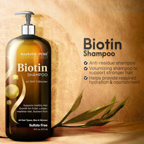 Shampoos y Acondicionadores de biotina para el crecimiento