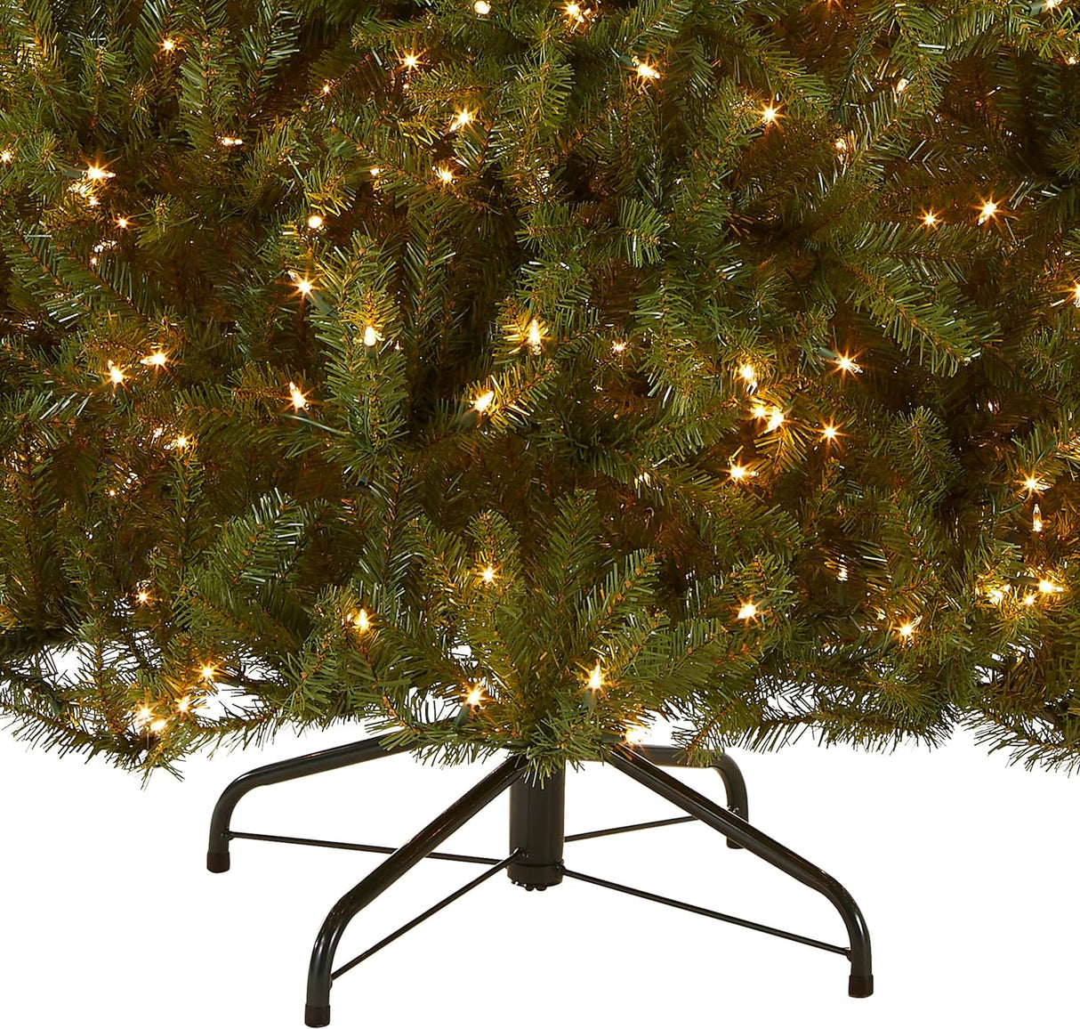 Árbol de Navidad artificial preiluminado, modelo Dunhill Fir