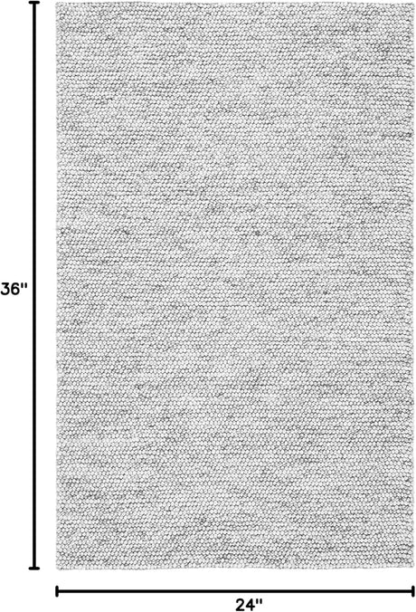 Alfombra de lana hecha a mano, ideal para áreas de alto tráfico (NAT620G)