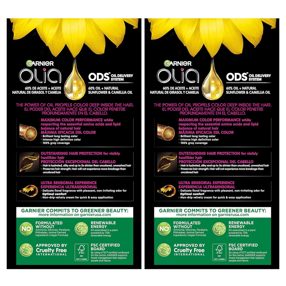 Garnier Olia (paquete de 2) tinte para el cabello marrón