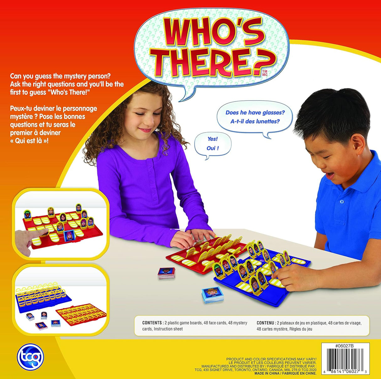 Juego Familiar - Adivina Quién - Divertido para Niños y Niñas