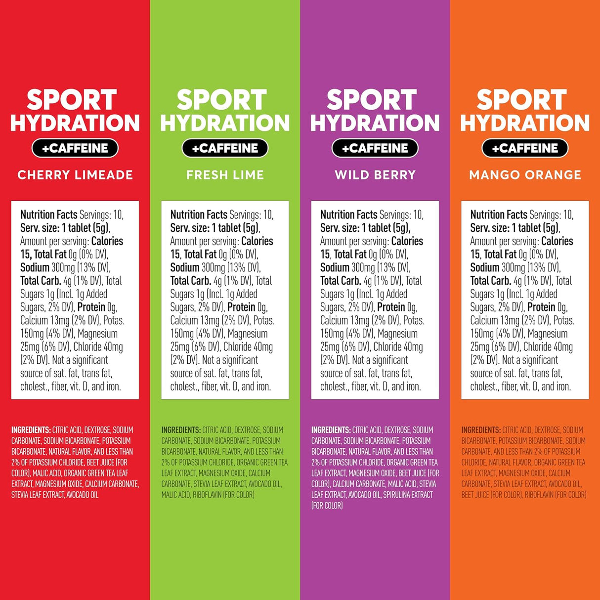 Suplemento Nuun Sport + cafeína - Tabletas de electrolitos