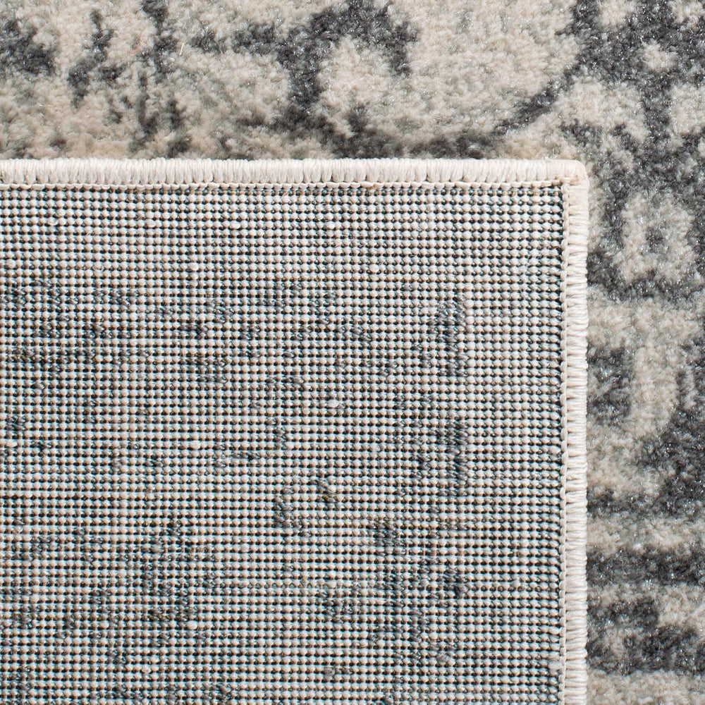 Alfombra de área, diseño oriental desgastado, modelo EVK256F