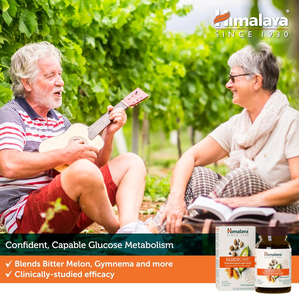 Cápsulas para la glucosa en sangre normal, 620 mg