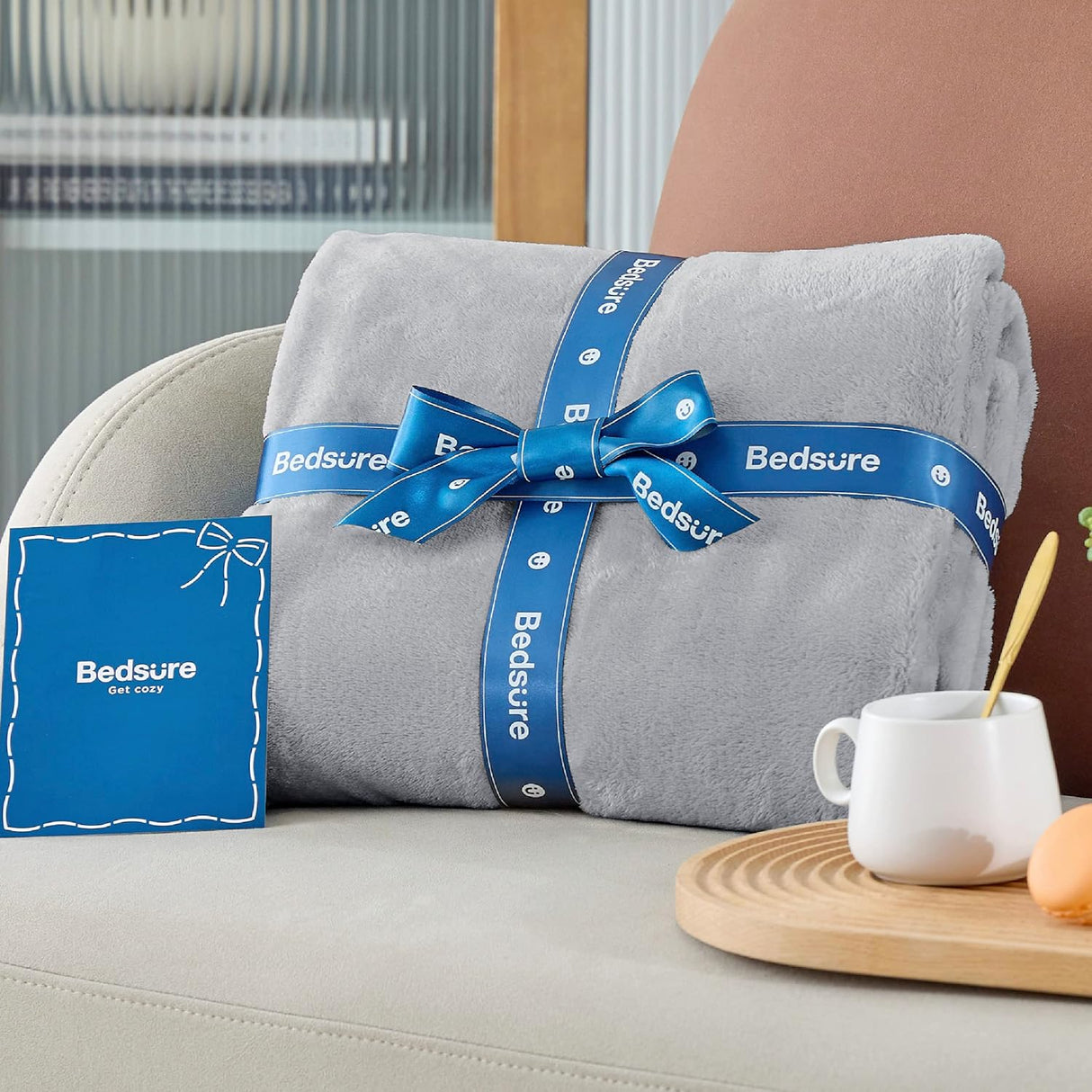 Manta Fleece Bedsure - Suave y ligera para sofá y cama