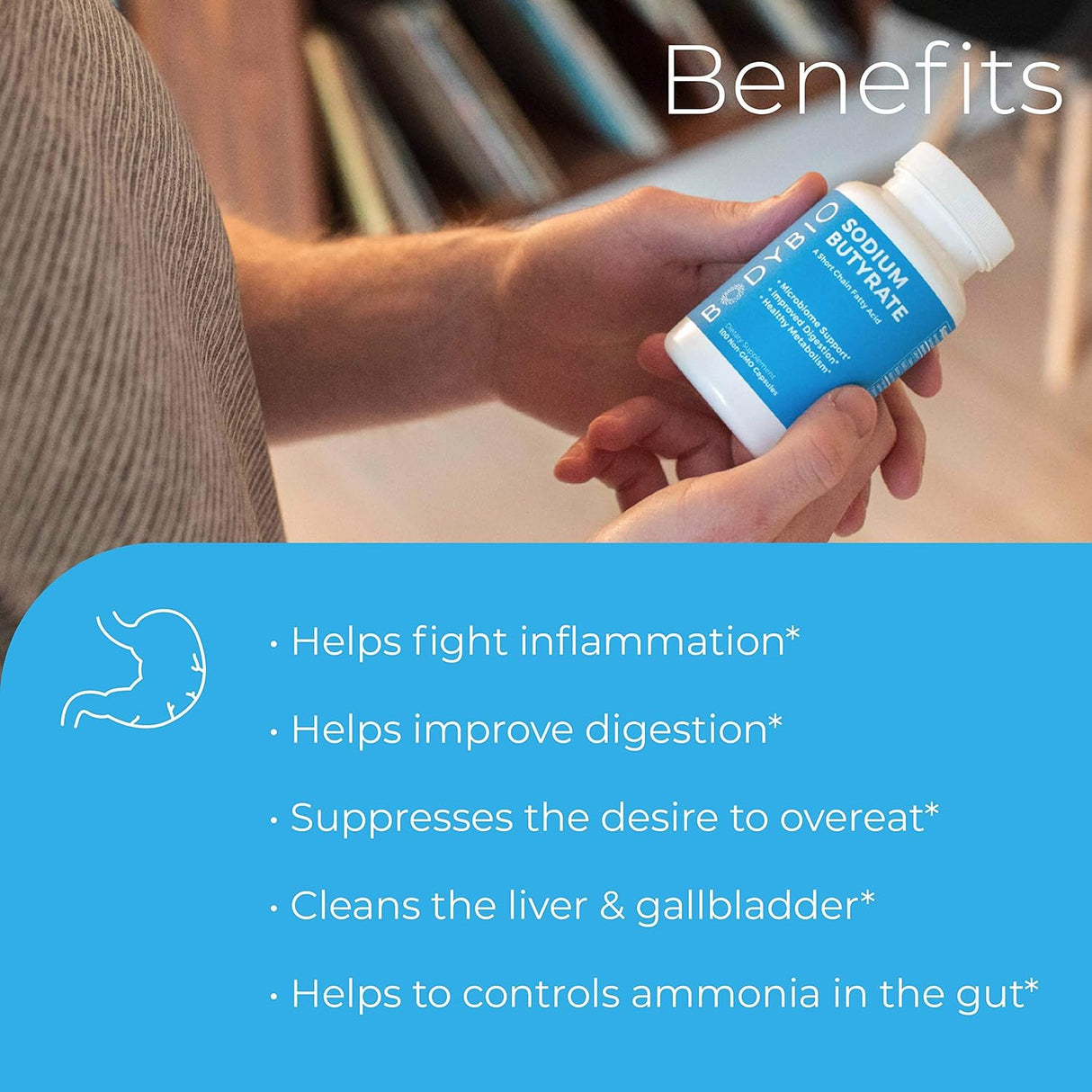 Suplementos Alimenticios de salud intestinal 60 cápsulas