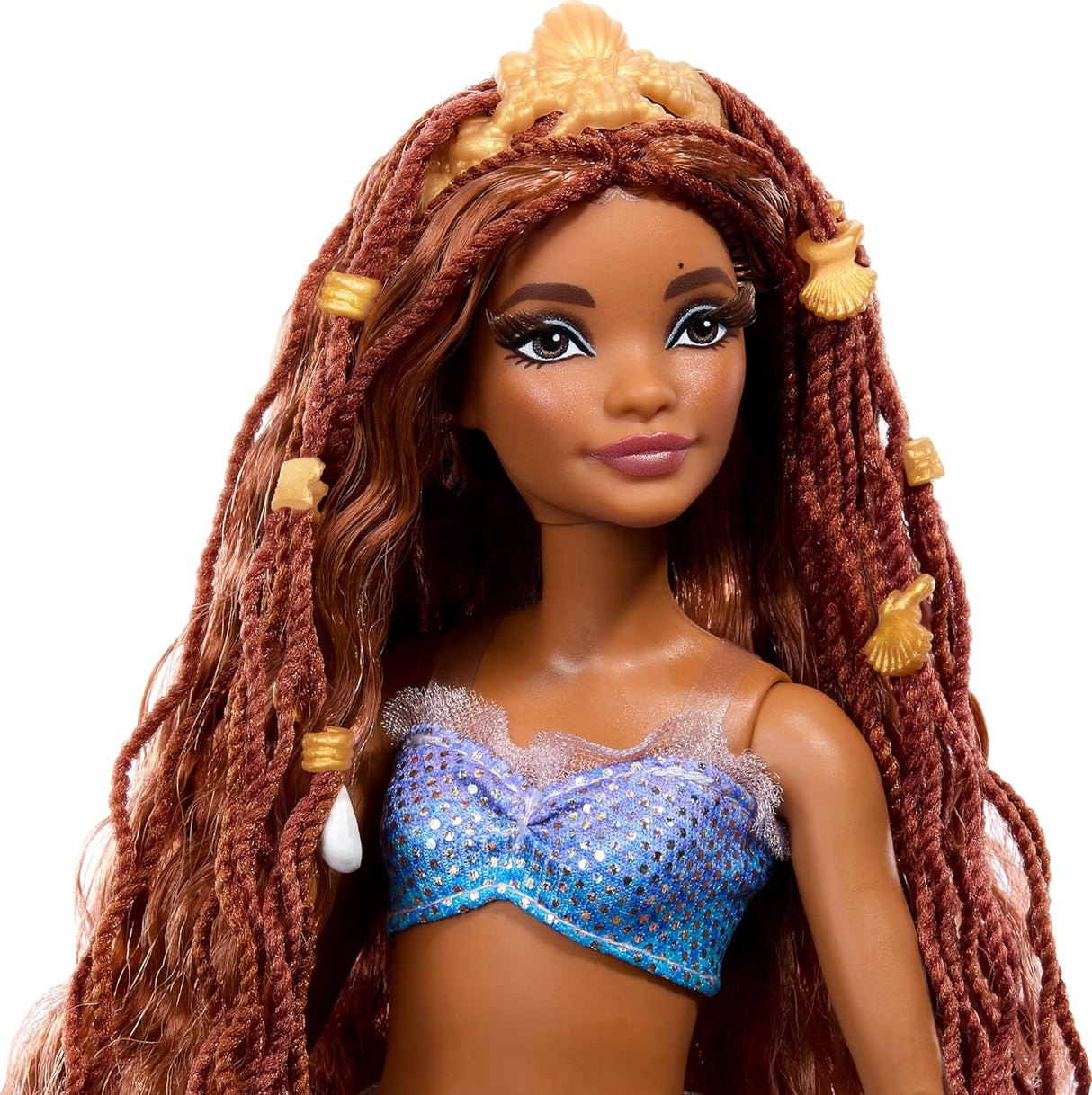 Muñeca Deluxe Ariel, Mattel, cola iridiscente, inspirada en película