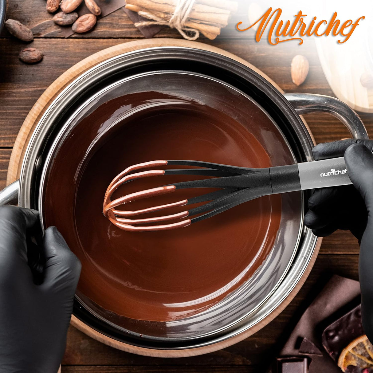 Cucharones Juego de 10 utensilios NUTRICHEF NCUTL10GD