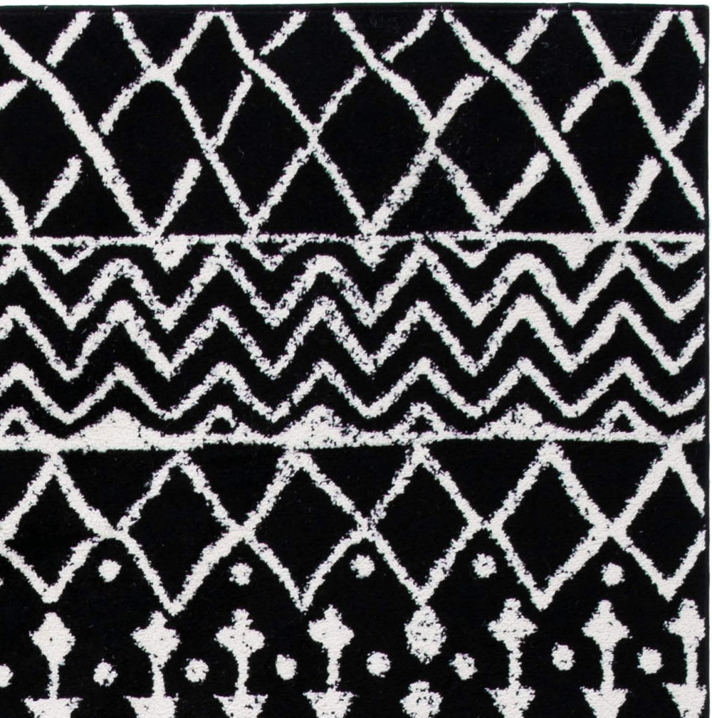 Alfombra Cuadrada Tulum, Diseño Boho Marroquí, Modelo TUL270Z