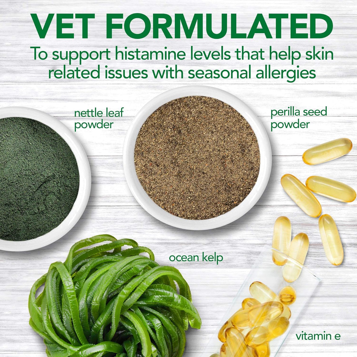 Vitaminas de alergias estacionales Suplemento de alergia