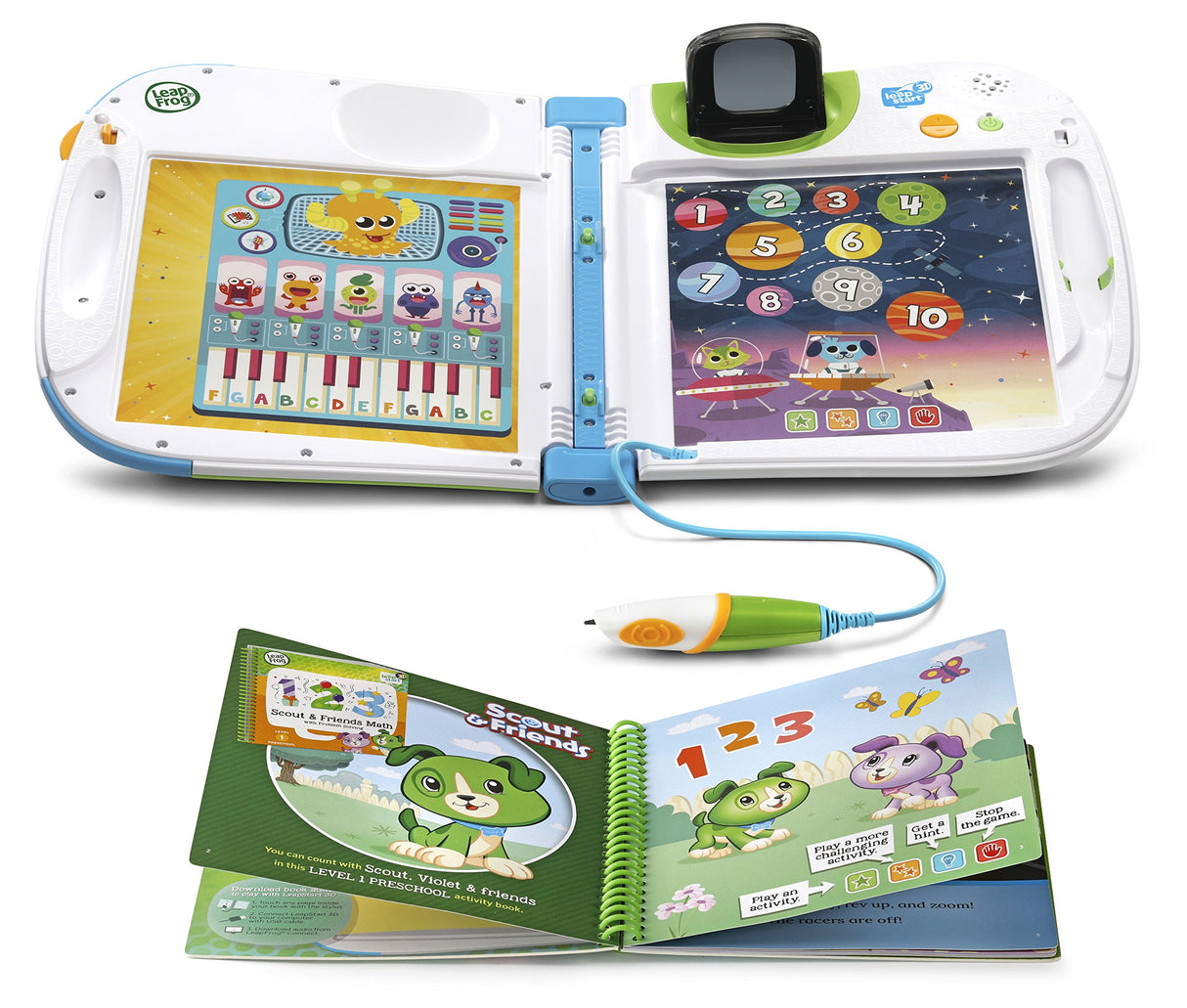 Sistema de aprendizaje interactivo 3D LeapStart, verde