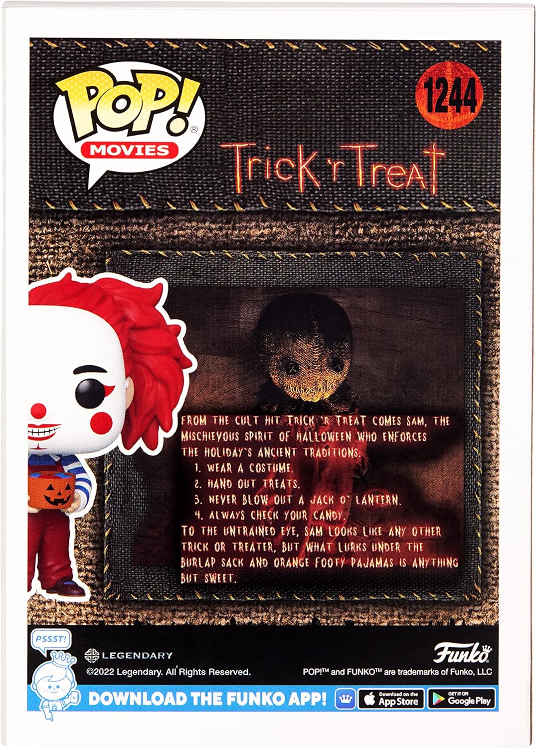 Figura POP! Chuckles de Funko para Halloween Trick 'r Treat