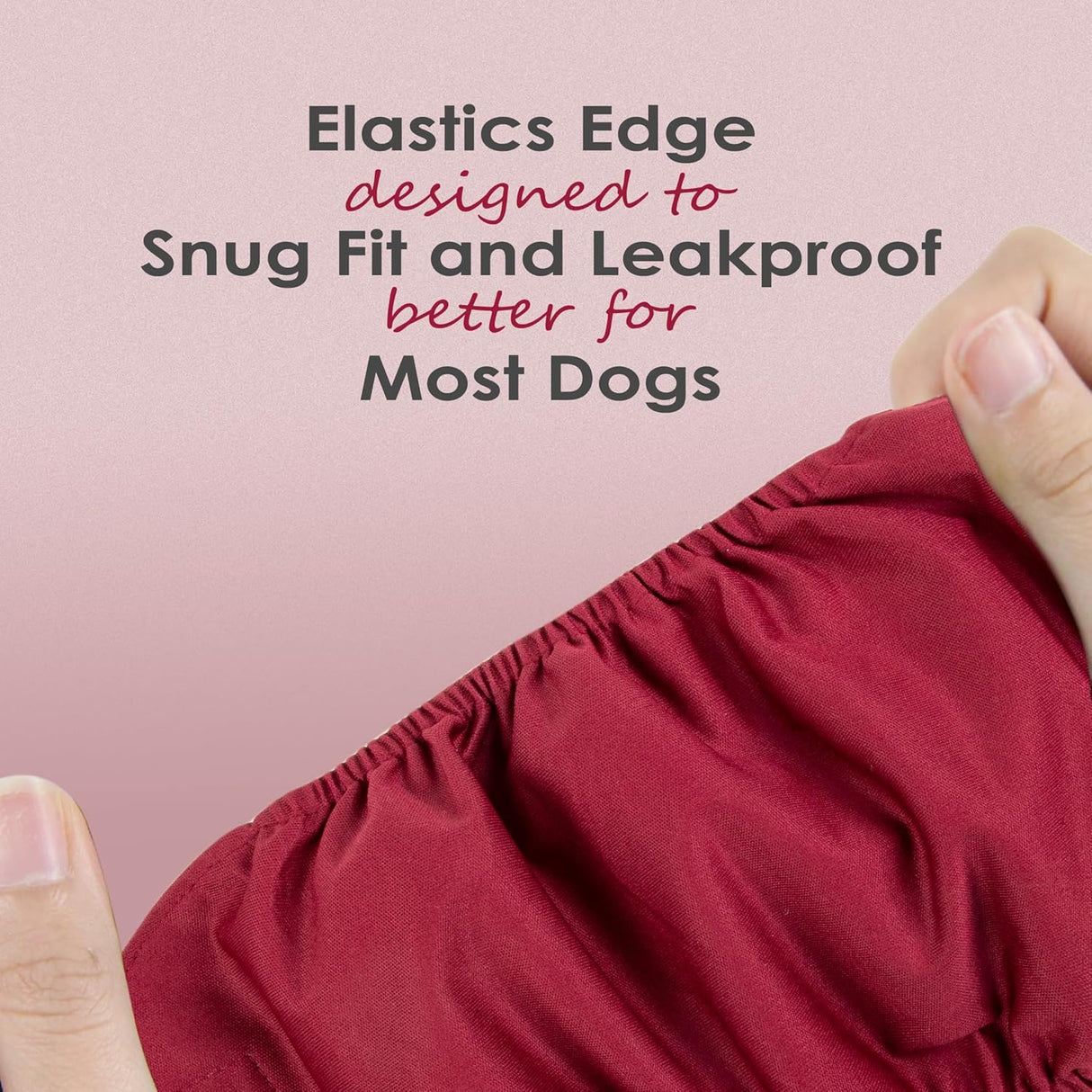 wegreeco Pañales lavables perros machos (borgoña, negro, jade, talla S)