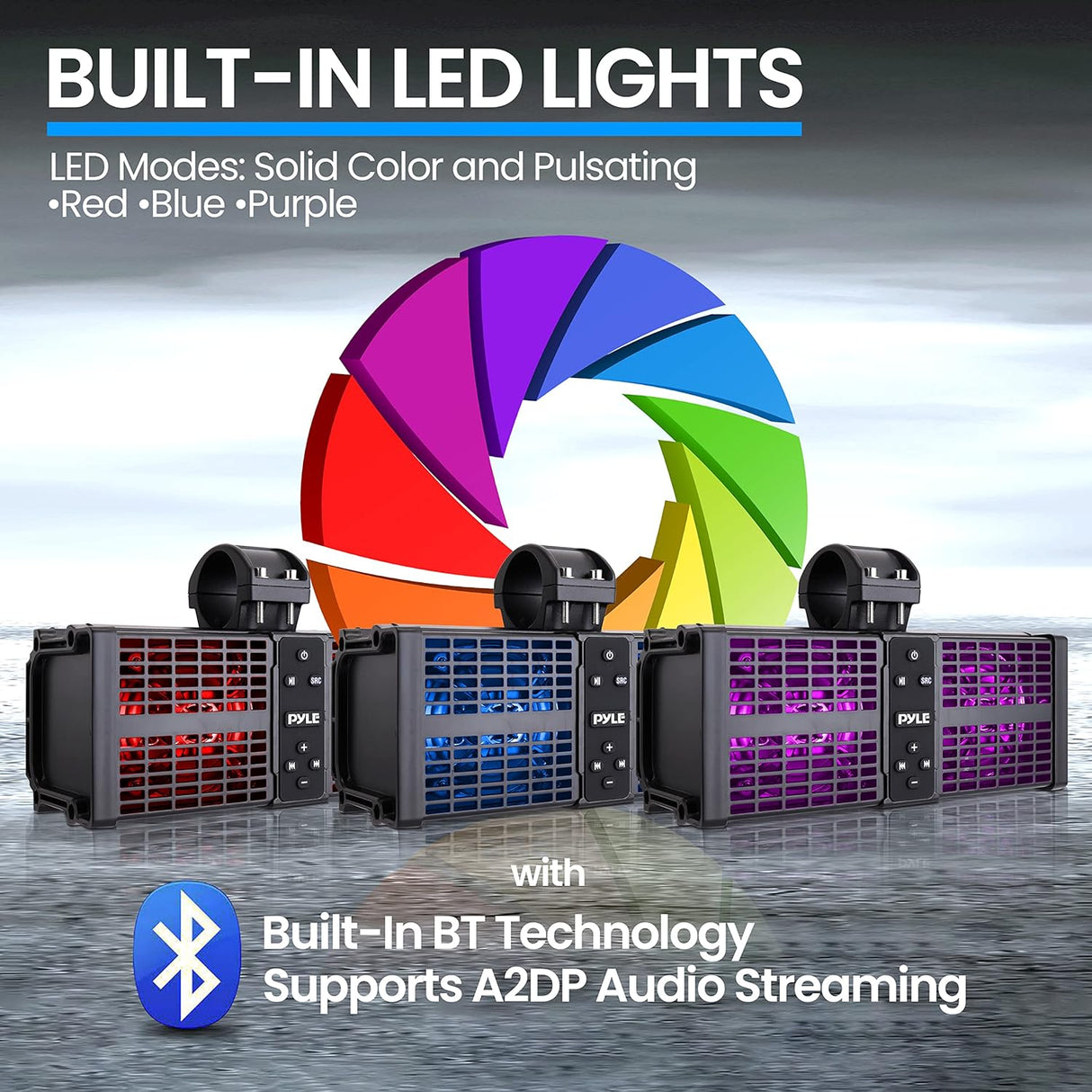 Parlantes de barra de sonido marino PYLE PWPSB1102