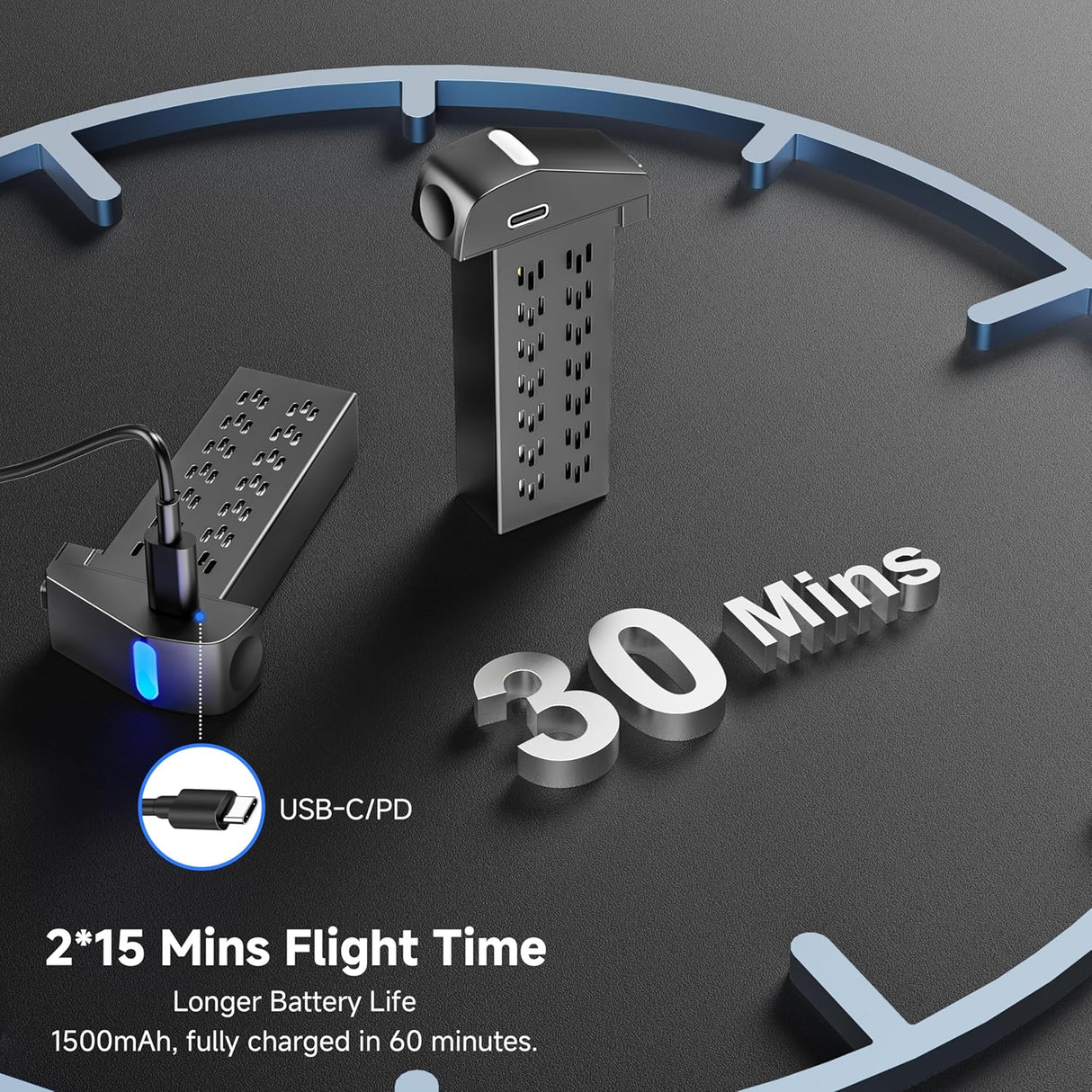 Drone con Cámara 4K, Brushless, FPV, WiFi, Voz, Regalos