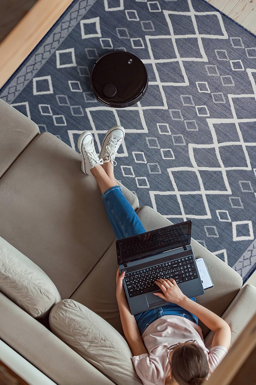 Adiva Alfombra Interior-Exterior Resistente 5' x 7