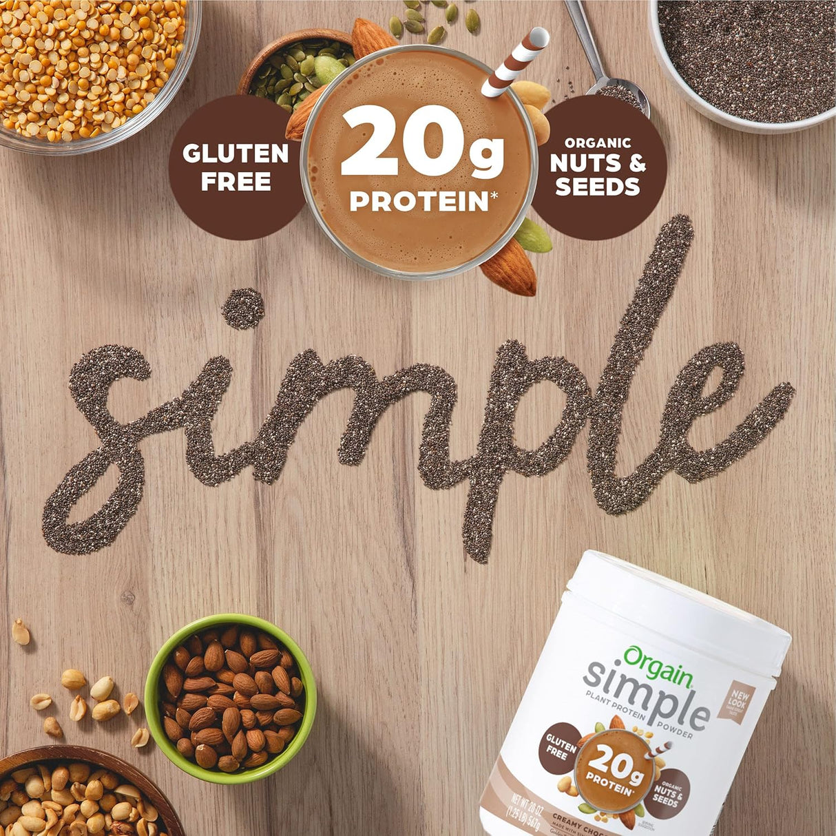 Suplementos Alimenticios vegetal orgánica en polvo