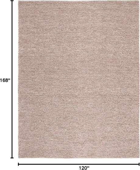 Alfombra de Área, Hecha a Mano, Ideal para Áreas de Tráfico (NAT620T)