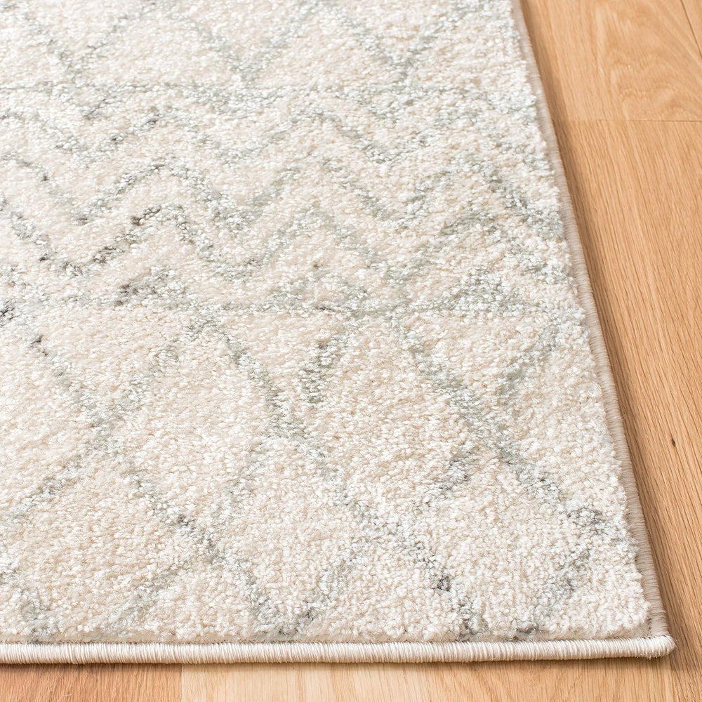 Alfombra área cuadrada marroquí boho TUL270A