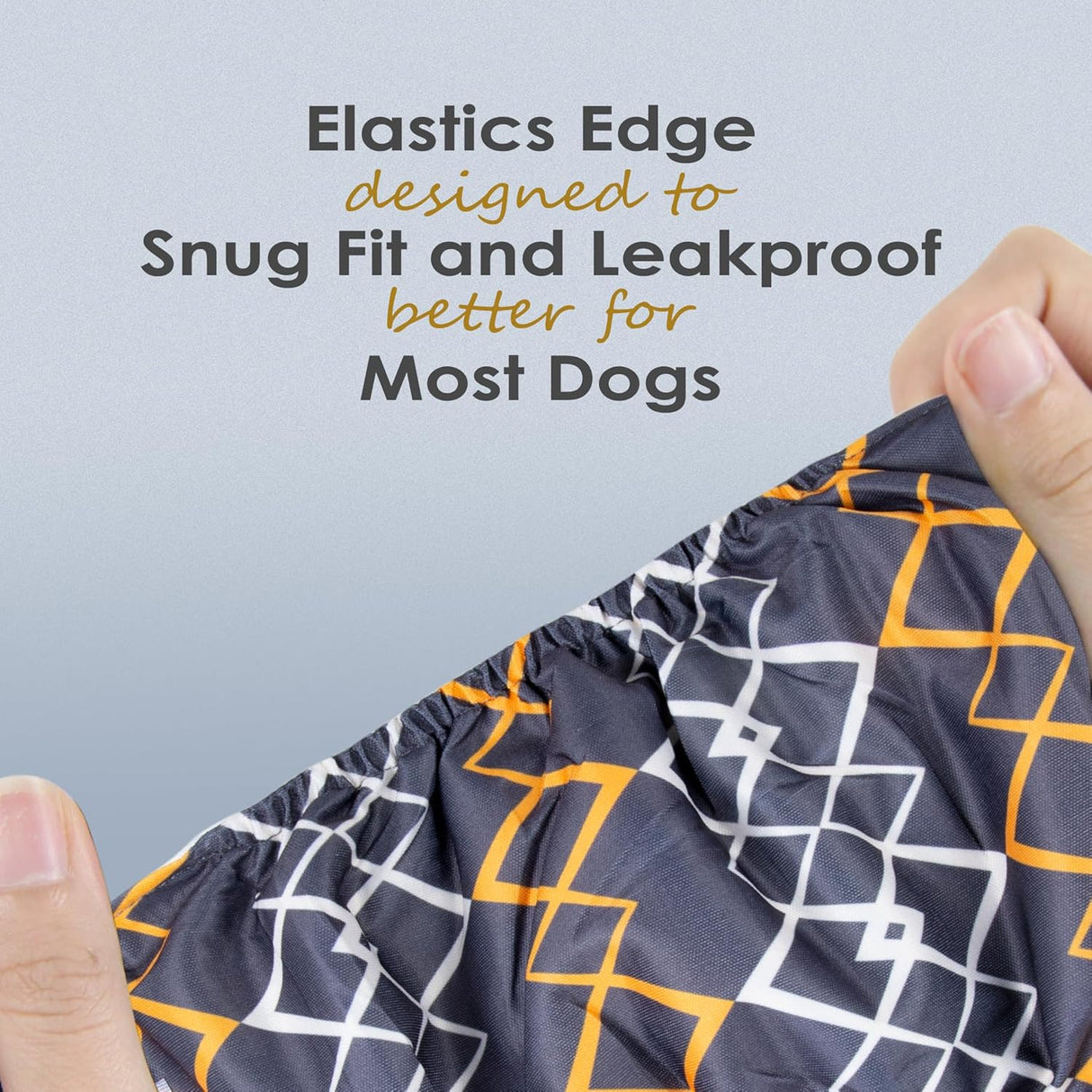 wegreeco Pañales lavables para vientre(negro geométrico S)