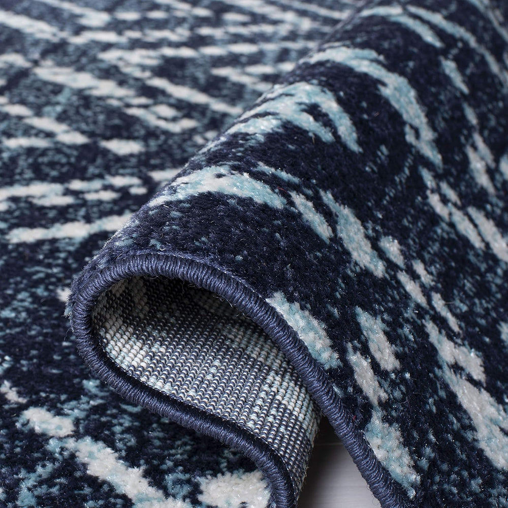 Alfombra Runner Moderna con Diseño Diamante Distinguido - ADR131N