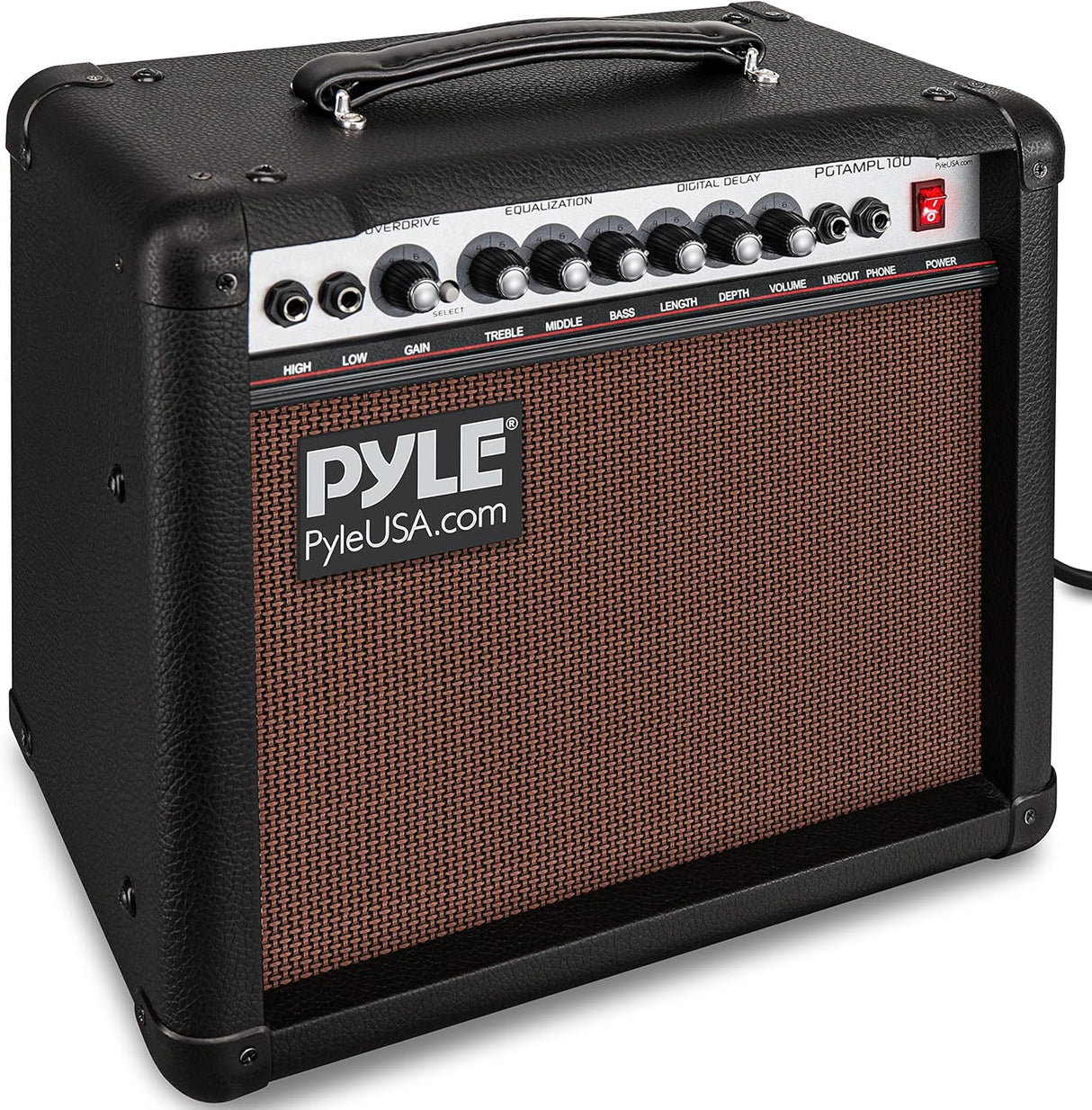Amplificador de guitarra eléctrica PYLE-PRO PGTAMPL100