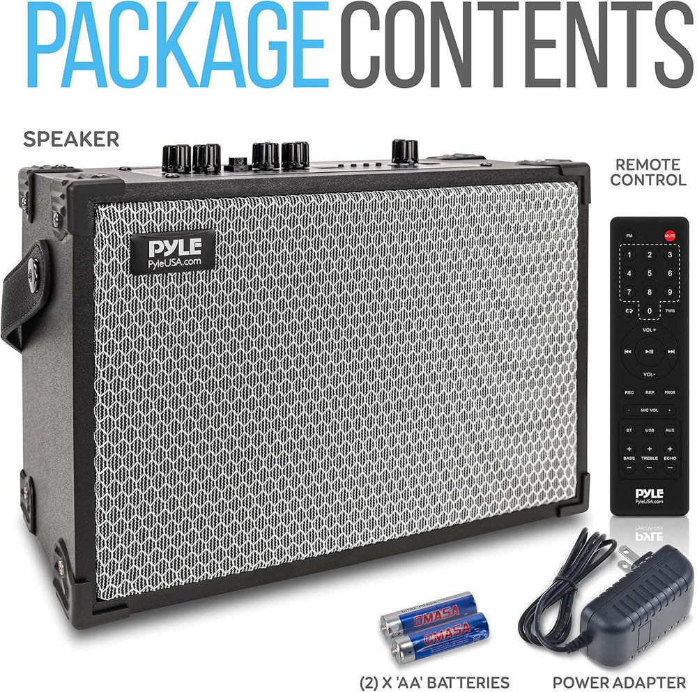 Altavoz Bluetooth vintage PYLE-PRO PG660A