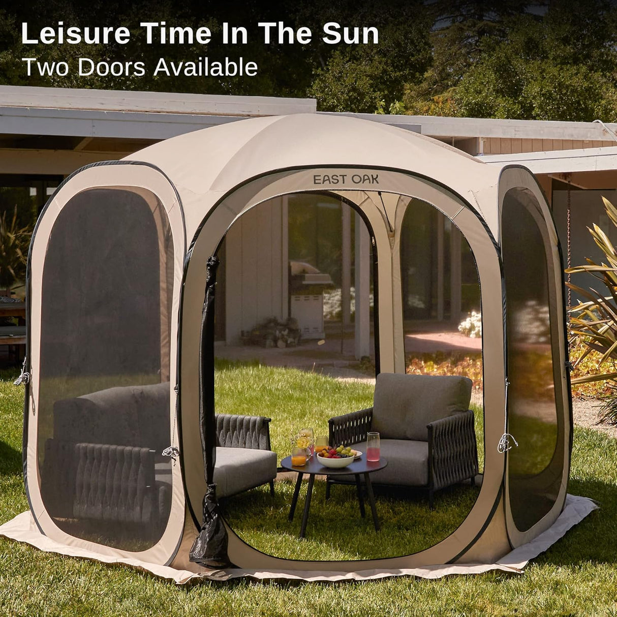 EAST Tienda de Pantalla EAST OAK 10x10 FT Portátil con Bolsa