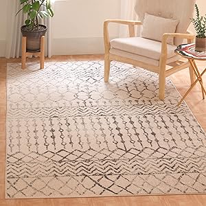Alfombra de acento, diseño bohemio marroquí, TUL270A