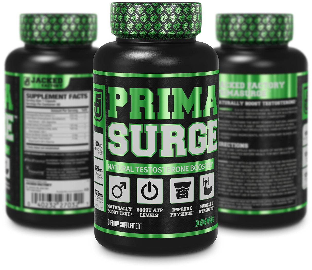 PRIMASURGE Testosterone Booster para hombre
