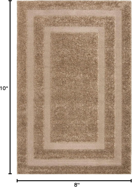 Alfombra de área SAFAVIEH Florida Shag 8'x10', fácil cuidado, SG454-1313