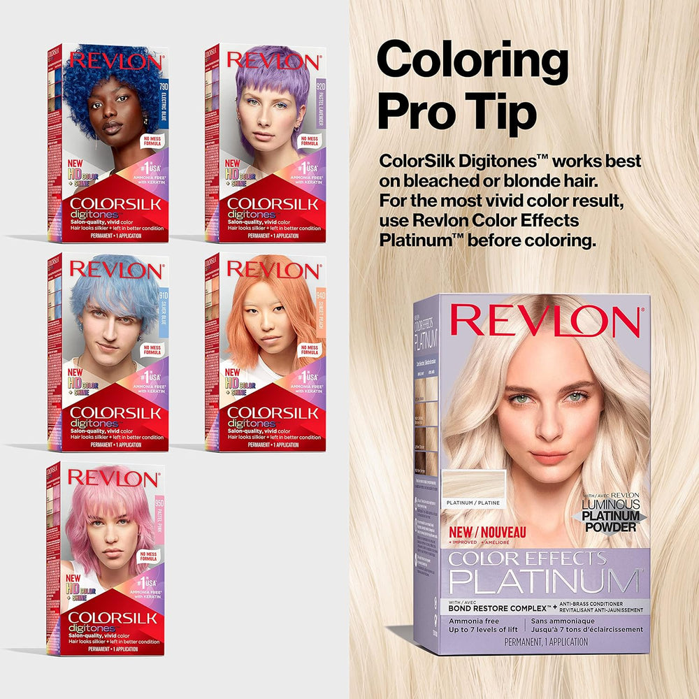 Coloración permanente para cabello, lavanda pastel 92D