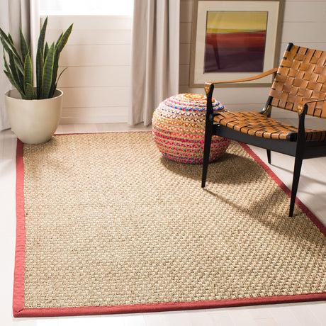 Alfombra Natural Fiber SAFAVIEH, Diseño Cesta, Modelo NF114D