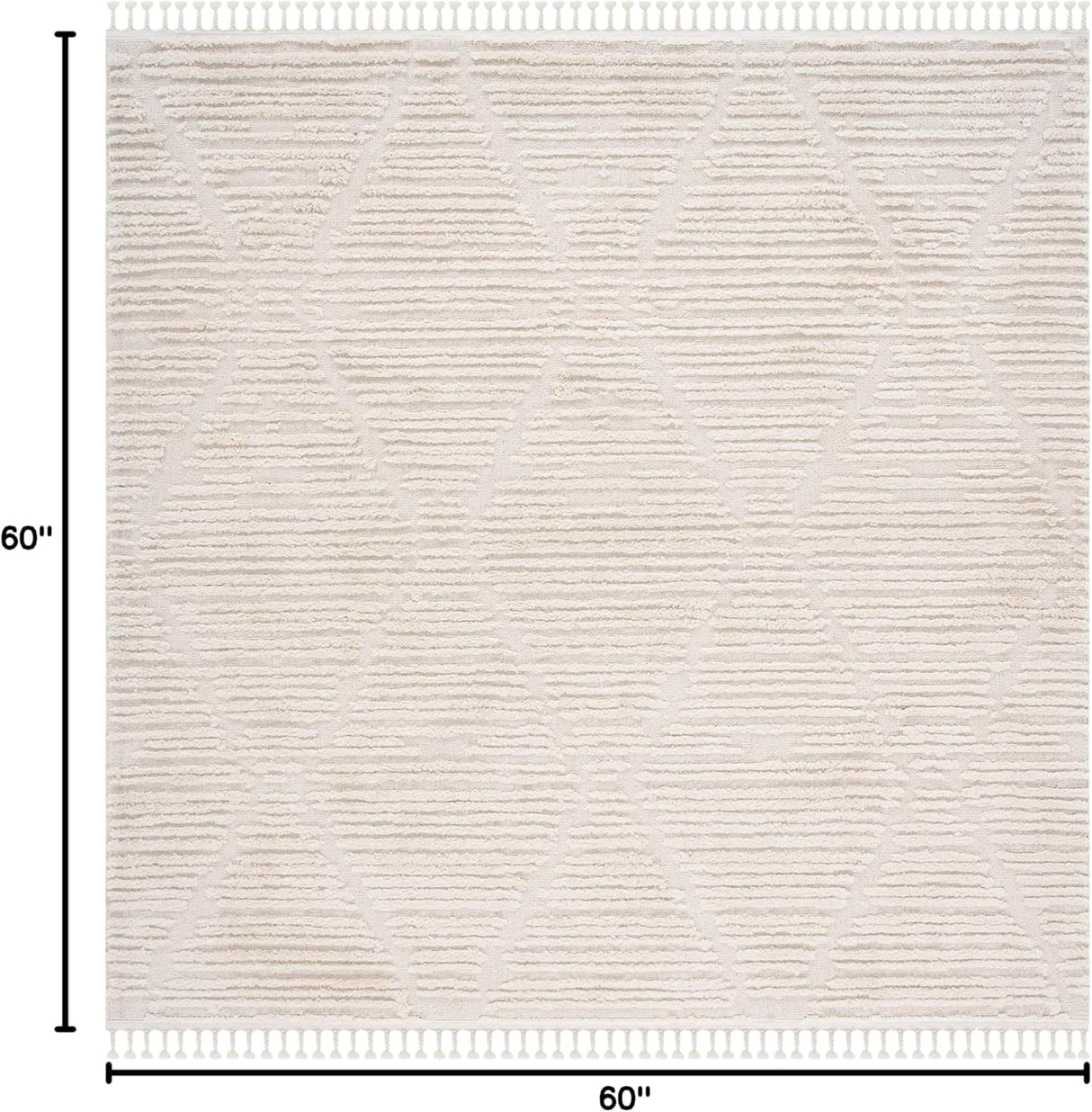 Alfombra de área, diseño tribal boho, fácil cuidado, MRK517C