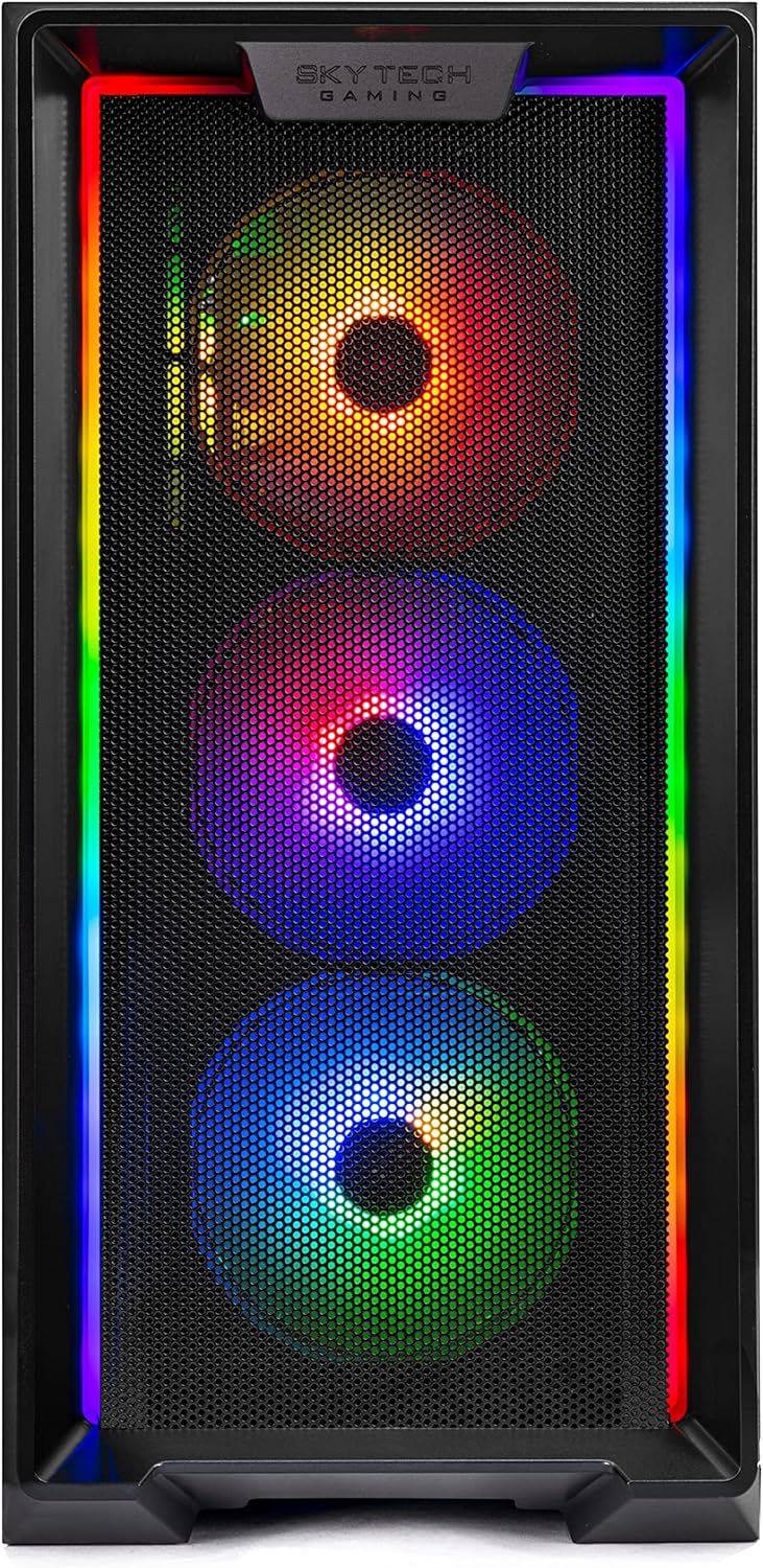 Computador Gaming Nebula de sobremesa 64 bits negro