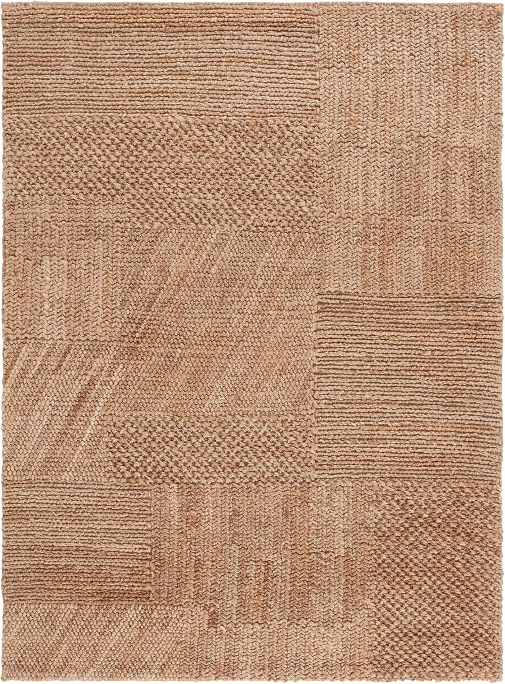 Alfombra Área Natura - Diseño Rústico, Lana, Modelo NAT620M-6