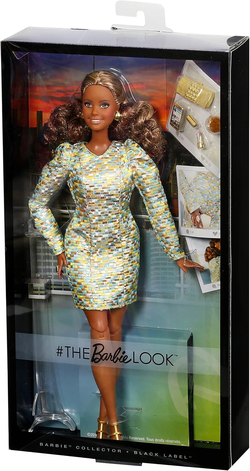Barbie La Muñeca Look, Metalizada Mini, Modelo 12345
