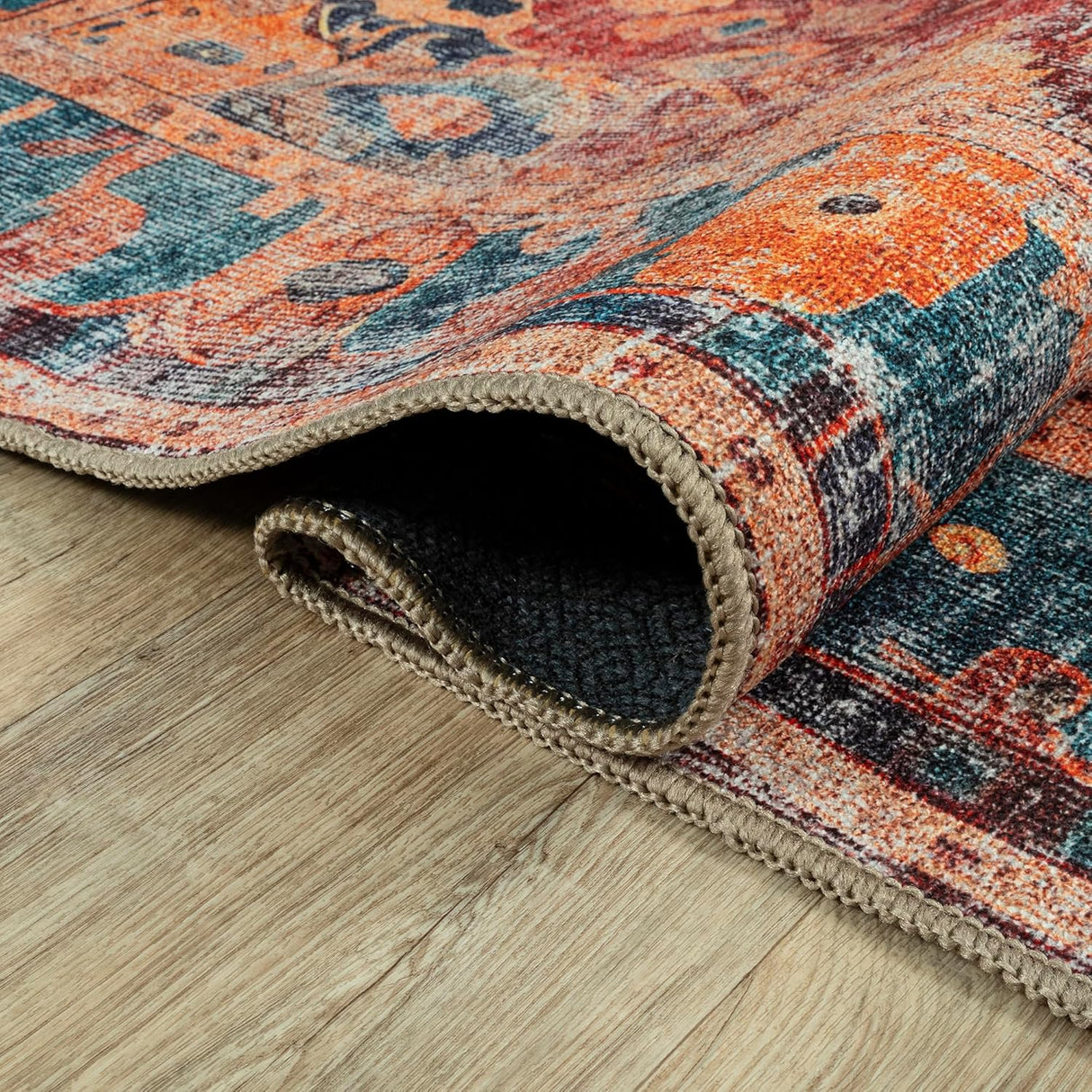 Alfombra Lavable Adiva 2'6x10 Antideslizante para Suelo